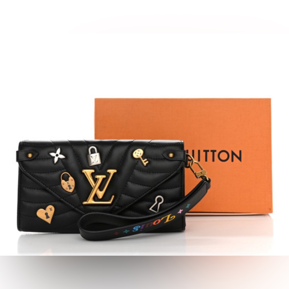 🆕🖤🔐Louis Vuitton Love Lock New Wave Wallet🔐🖤🆕 - Picture 1 of 9